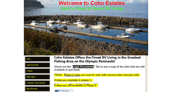 Desktop Screenshot of cohoestates.com